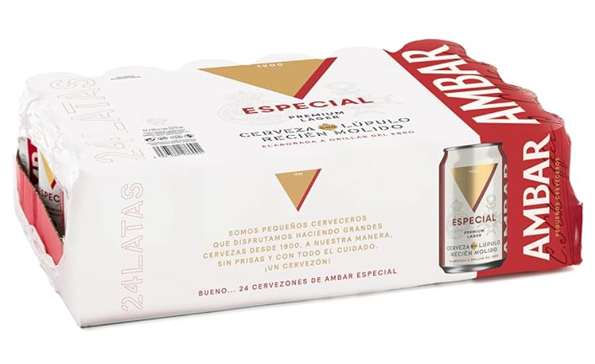 Ambar Especial, Pack 24 cans x 33 cl