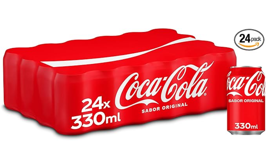 Coca-Cola Original Taste, 24 cans x 330 ml