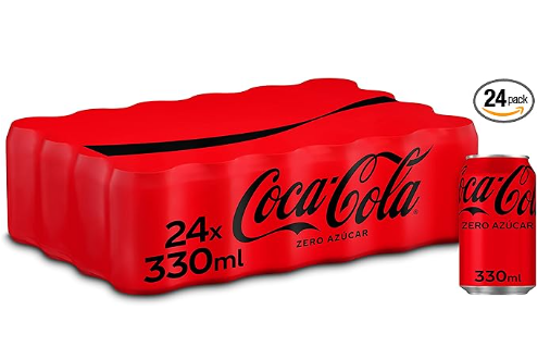 Coca-Cola Zero Sugar, 24 cans x 330 ml