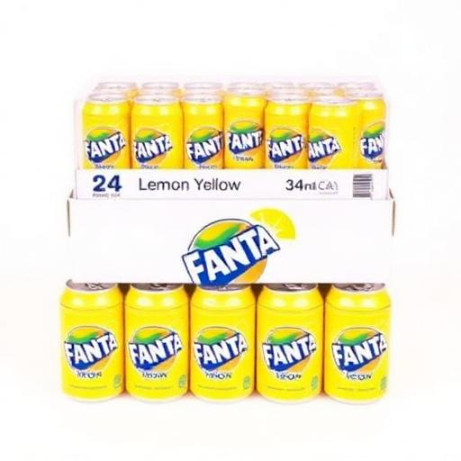 Fanta Lemon, 24 cans x 330 ml