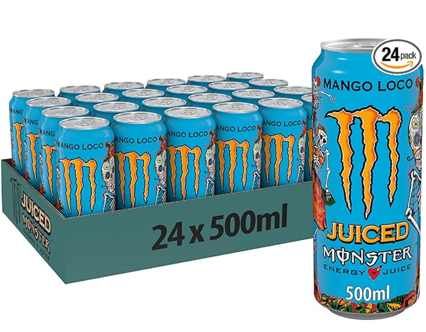Pack 24 Monster Mango Loco 250 ml