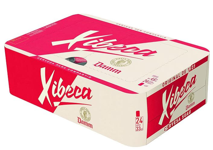 Xibeca Beer - Aperitivo, Pack de 24 cans 33 cl
